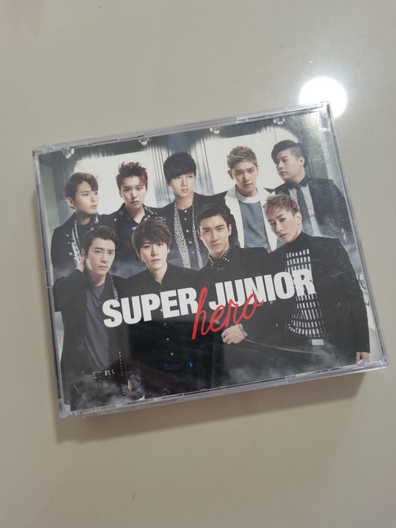 Super Junior HERO 2CD+1DVD Japanese Album