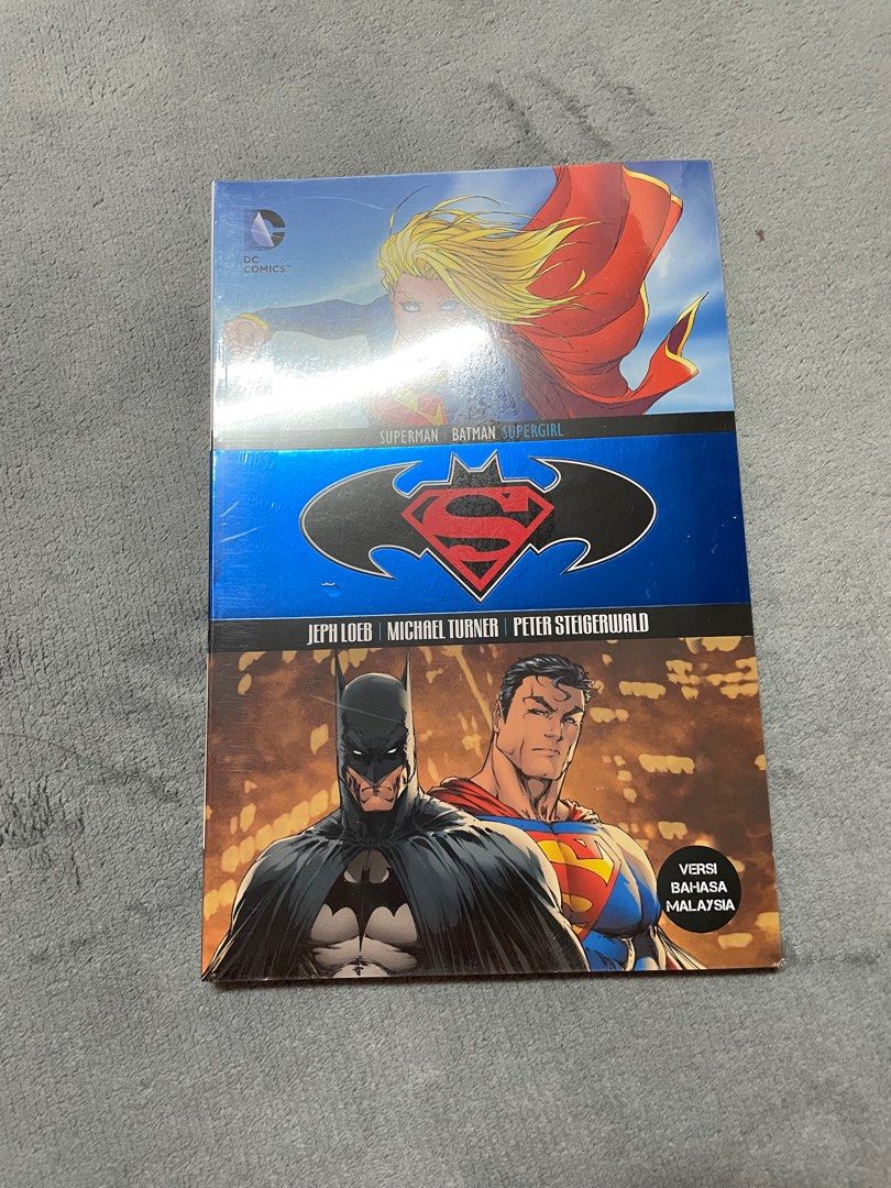 SUPERMAN BATMAN SUPERGIRL COMIC, Hobbies & Toys, Books & Magazines, Comics  & Manga on Carousell