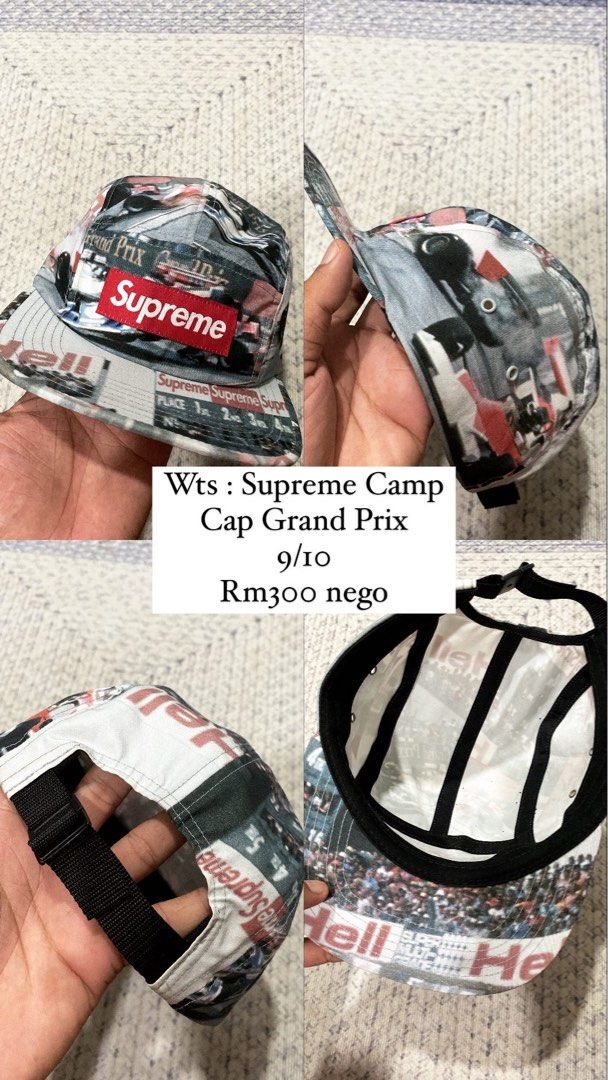 割引売上Supreme Grand Prix Camp Cap キャップ キャップ