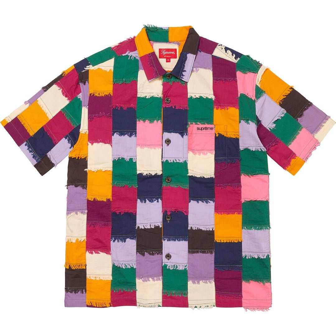 SUPREME PATCHWORK S/S SHIRT, Men's Fashion, Tops & Sets, Tshirts & Polo