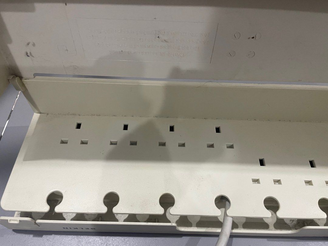Surge Protector - BELKIN heavy duty portable socket outlet (Category: Electrical, Adaptors & Sockets) located in San Mateo. Submitted by tiktok.tiktok (Listing ID 1226946261, Image 3). Description: Original Price bought: 15000 Rfs: Not using anymore, change of plan sa business. .