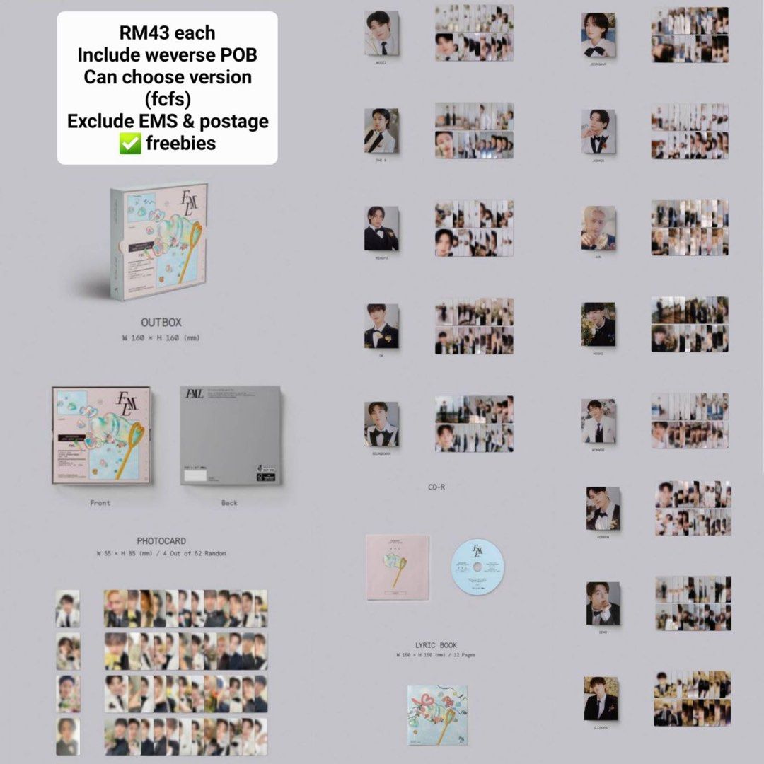 SVT FML Album & Carat ver, Hobbies & Toys, Collectibles & Memorabilia ...