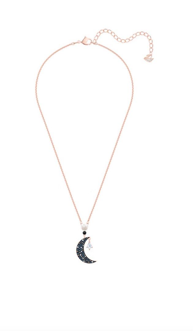 Swarovski star and moon necklace store