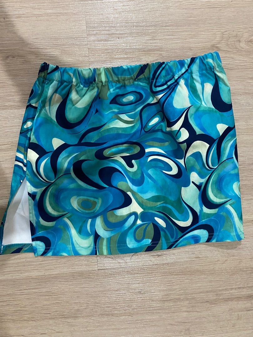 Swirl Mini Skirt on Carousell