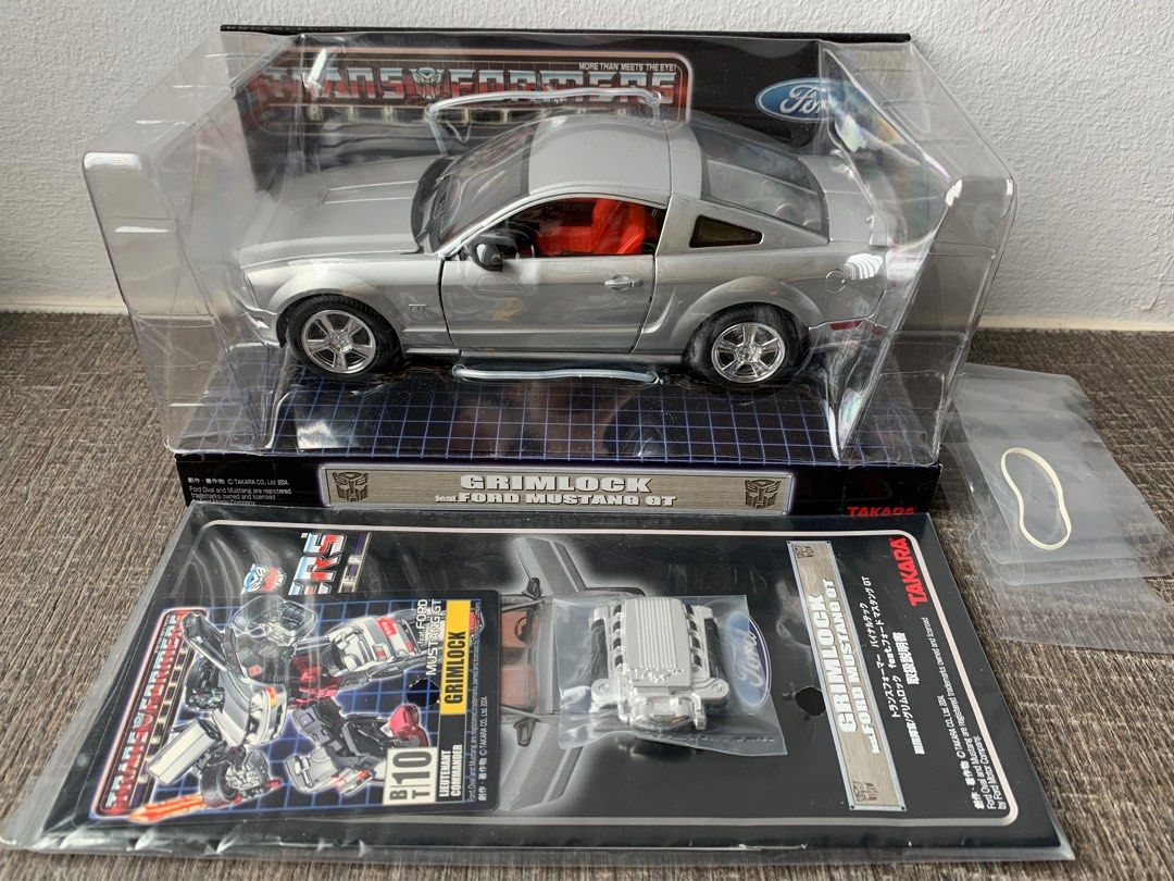 Takara Transformers Binaltech BT10 Grimlock Ford Mustang GT, Hobbies
