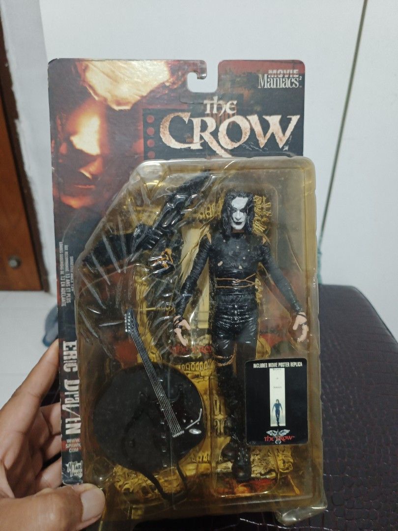 The Crow Eric Dravlen Movie Maniacs Mcfarlane 1994, Hobbies Toys