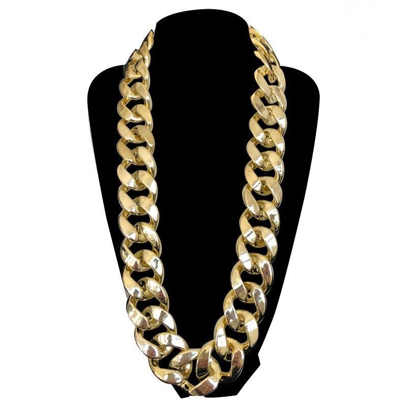 Mens fake clearance gold chains