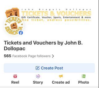 TICKETS AND VOUCHERS BY JBD