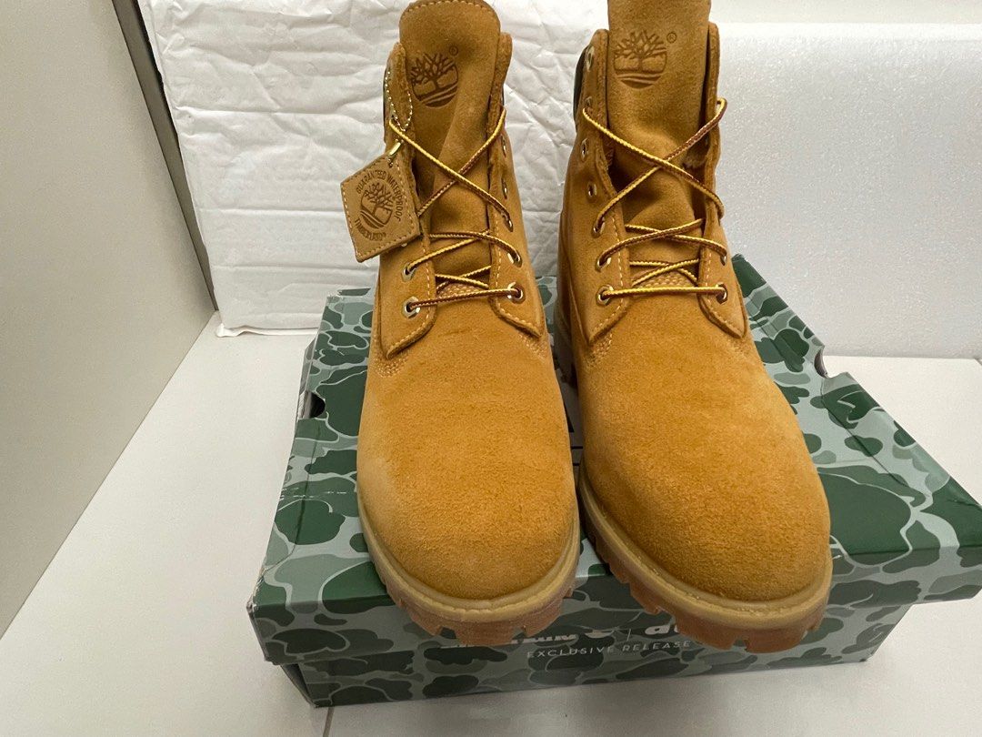 Timberland x ATMOS Boots, 男裝, 鞋, 靴- Carousell