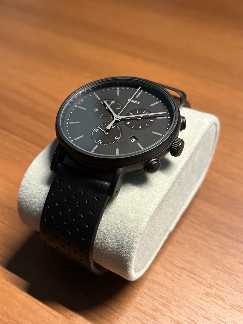 Timex fairfield chronograph black cheap