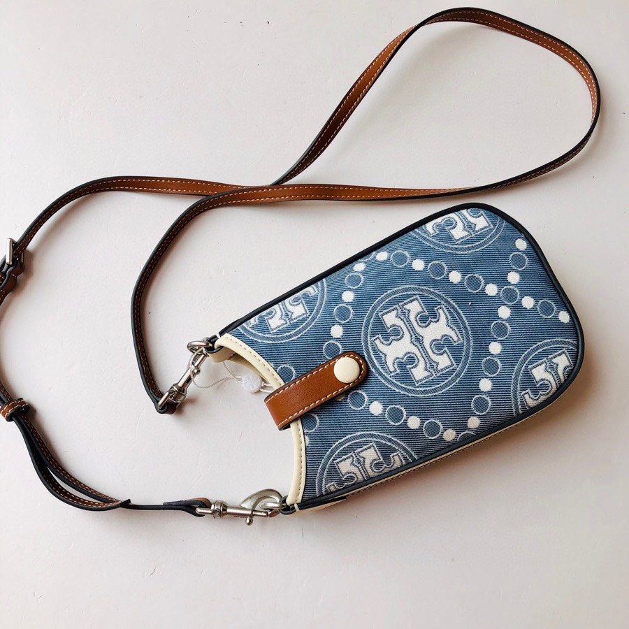 Tory Burch T Monogram cell phone crossbody bag, Women's Fashion, Bags &  Wallets, Cross-body Bags on Carousell