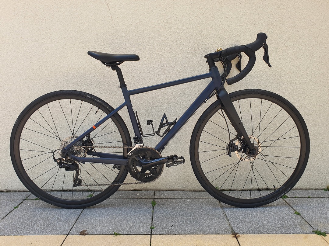 Triban rc 520 105 disc road hot sale bike