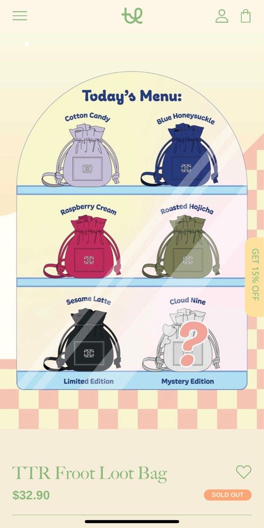 TTR Froot Loot Bag in Raspberry Cream, Women's Fashion, Bags & Wallets