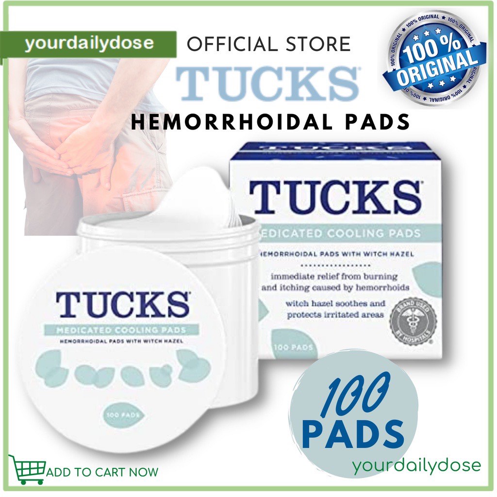 Tucks medicated Cooling Pads, Beauty & Personal Care, Sanitary Hygiene