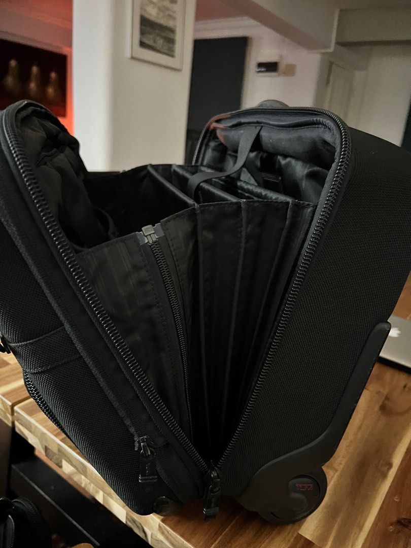 Tumi laptop bag 2wheel, Hobbies & Toys, Travel, Luggage on Carousell