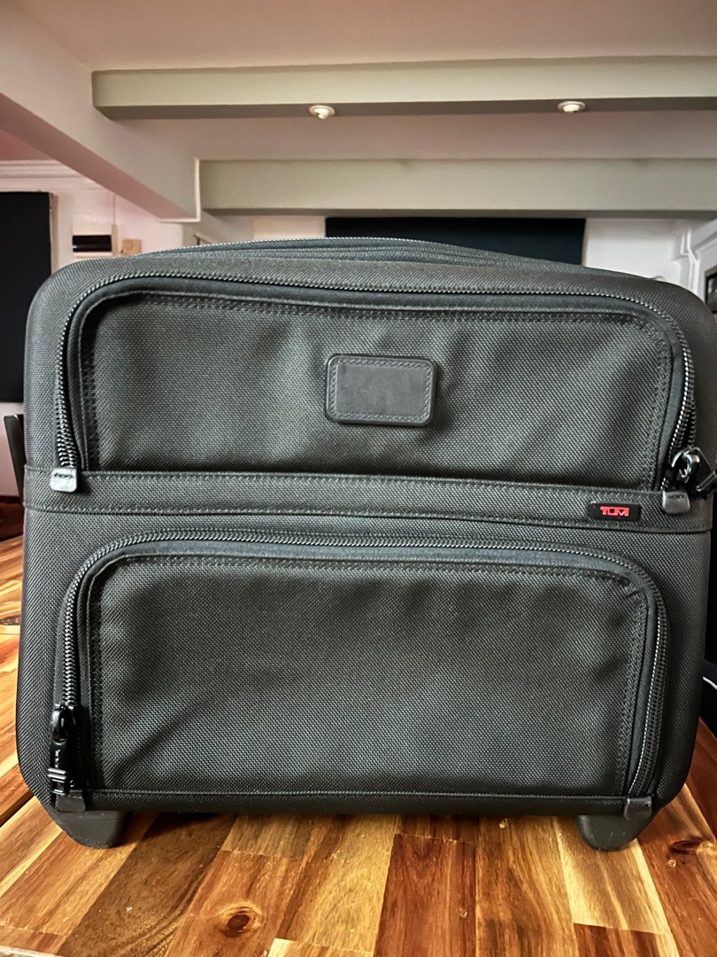 Tumi laptop bag 2wheel, Hobbies & Toys, Travel, Luggage on Carousell
