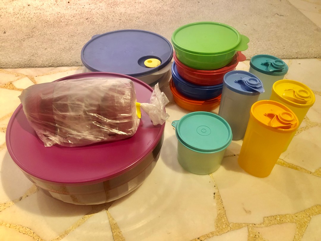 Tupperware Fruit Bowl & Containers, Furniture & Home Living, Kitchenware & Tableware, Food