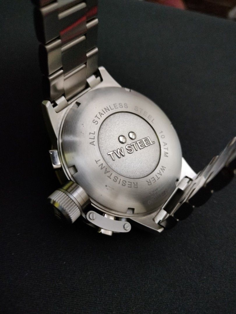 TW Steel (Category: Men's Watches) located in Quezon City. Submitted by dolf2017 (Listing ID 1227070527, Image 2). Description: Two tone quartz 43 diameter watch with double lock bracelet RFS: for decluttering..
