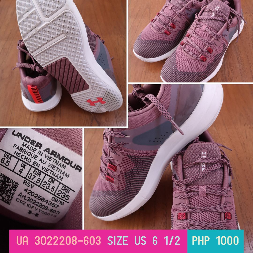 Under Armour Women's Shoes Size 6, Women's Fashion, Footwear, Sneakers on  Carousell
