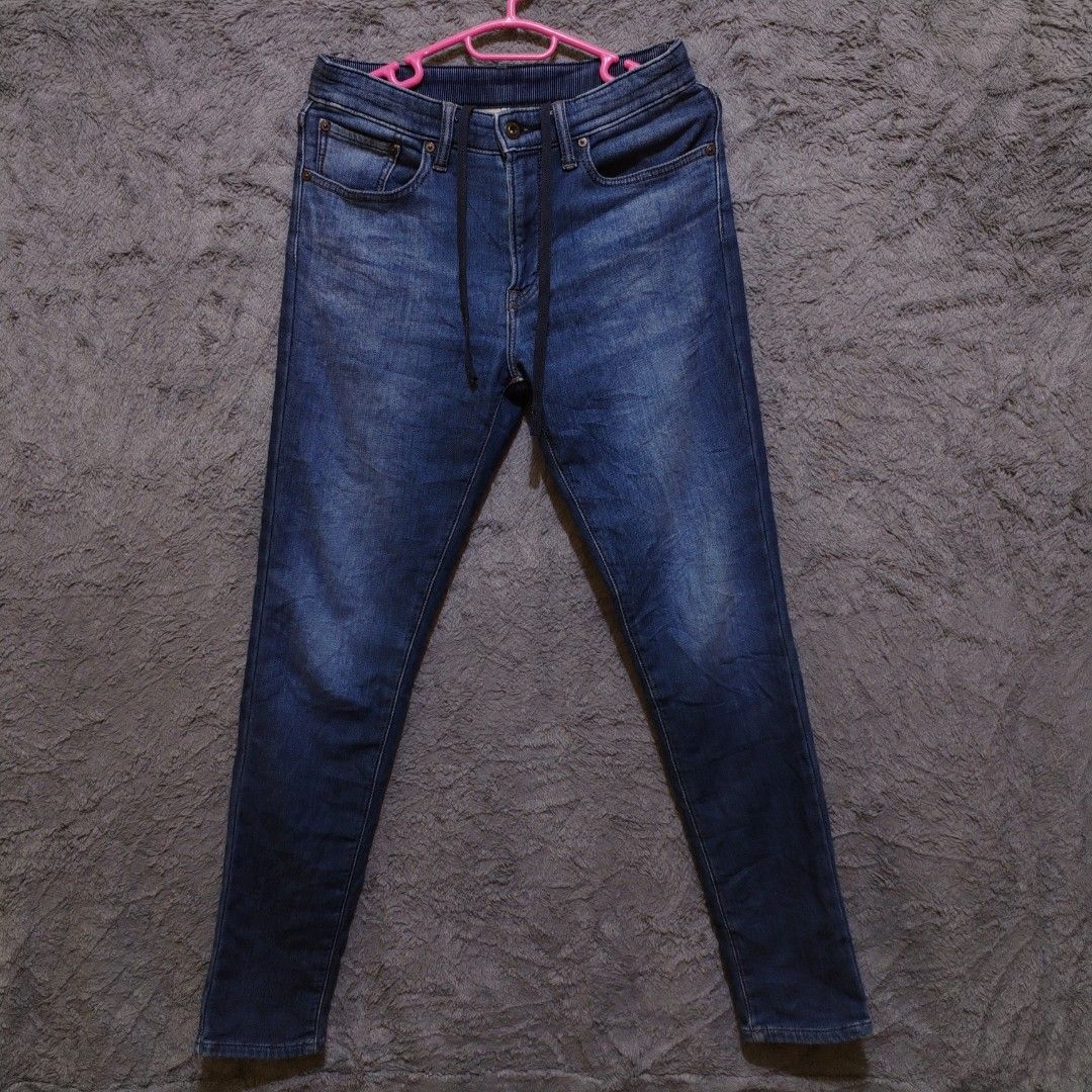 Jean Skinny Uniqlo Japan Denim - Taille 30 à 34, Coupe Conique, Neuf Avec étiquettes