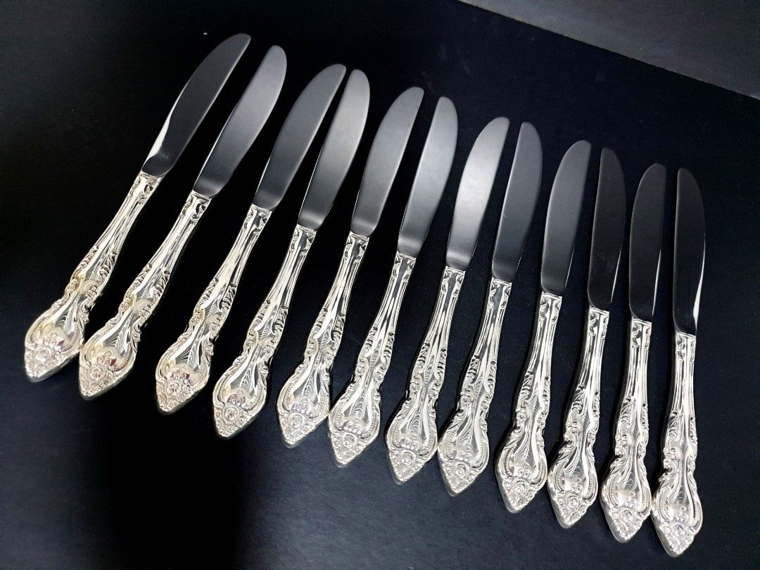 USA W.A ROGERS Silver plated dinning knife cutlery