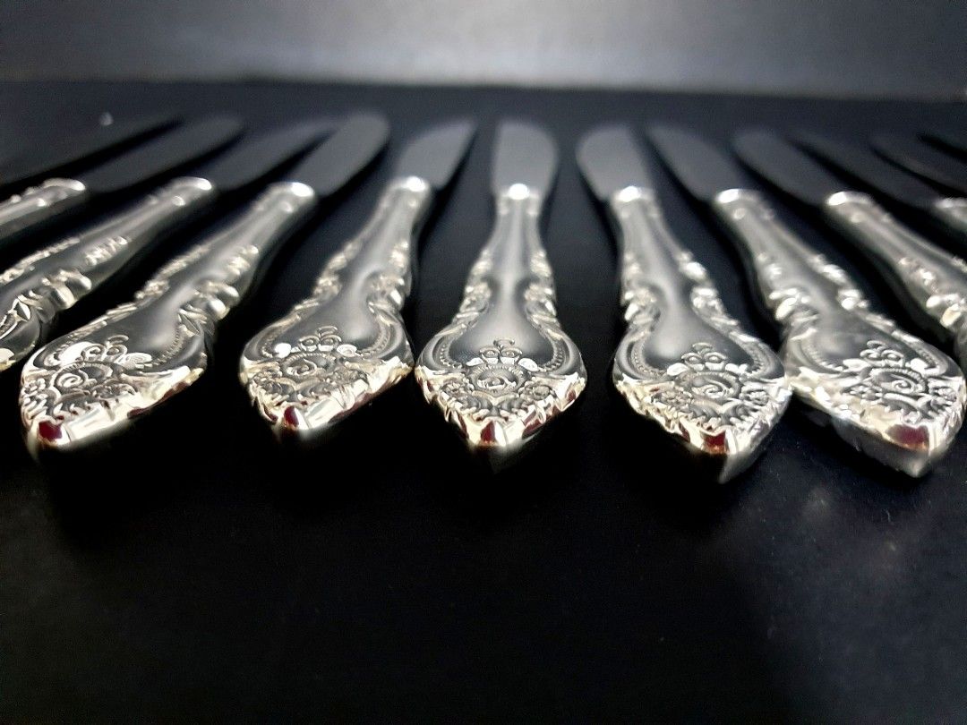 USA W.A ROGERS Silver plated dinning knife cutlery