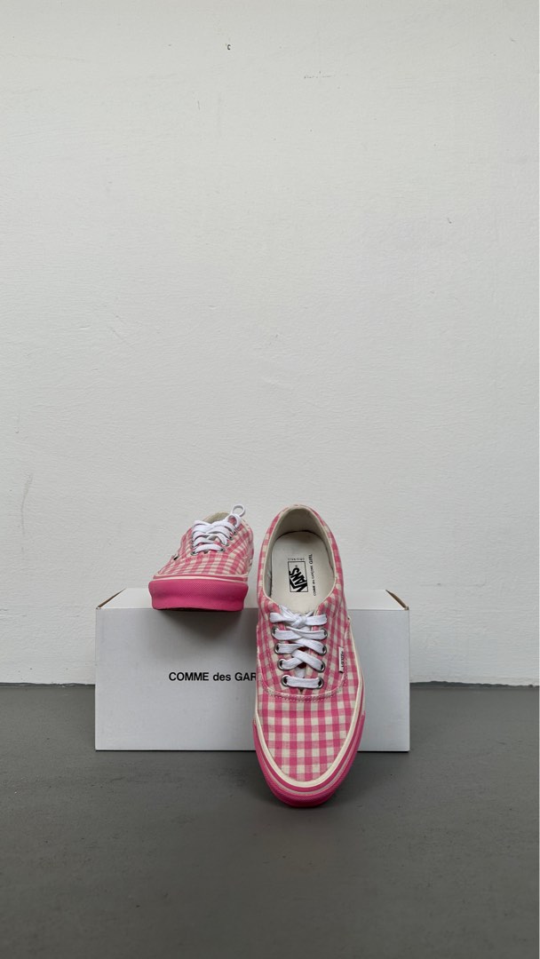 Gingham vans sale