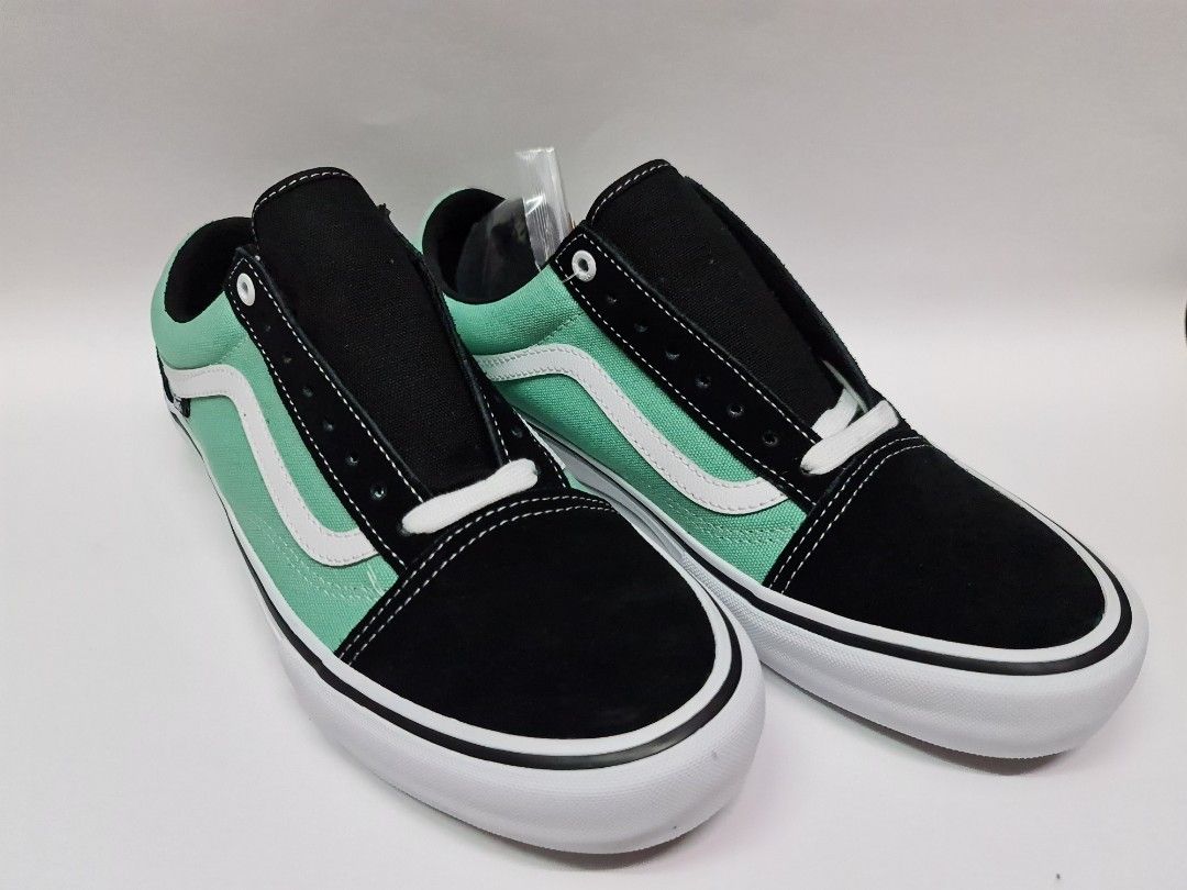 Vans Old skool pro black jade Men s Fashion Footwear Sneakers
