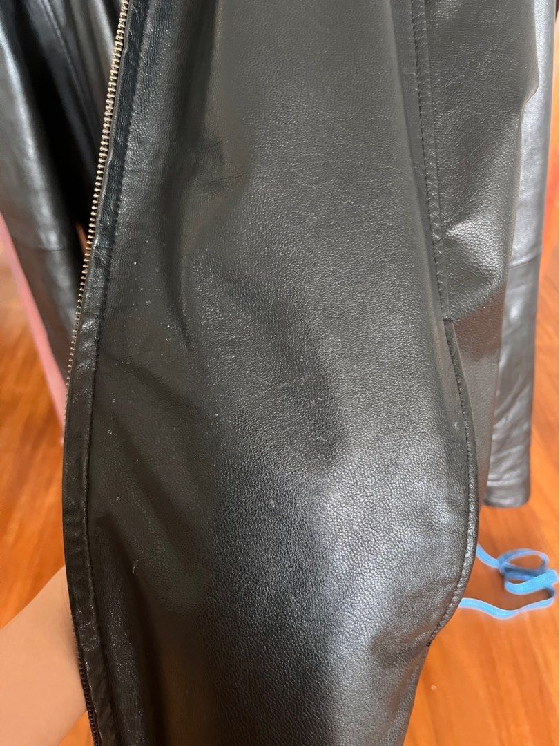 Vintage Boy London Leather Jacket, Men's Fashion, Coats, Jackets and