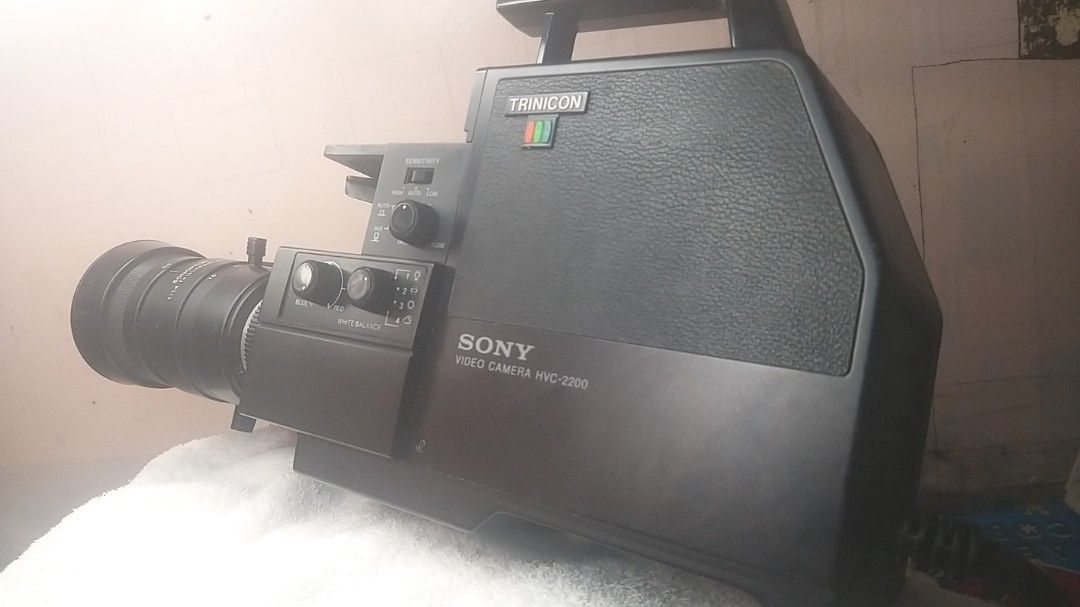 VINTAGE SONY TRINICON HVC3000P (BETAMAX VIDEO CAMERA, Photography