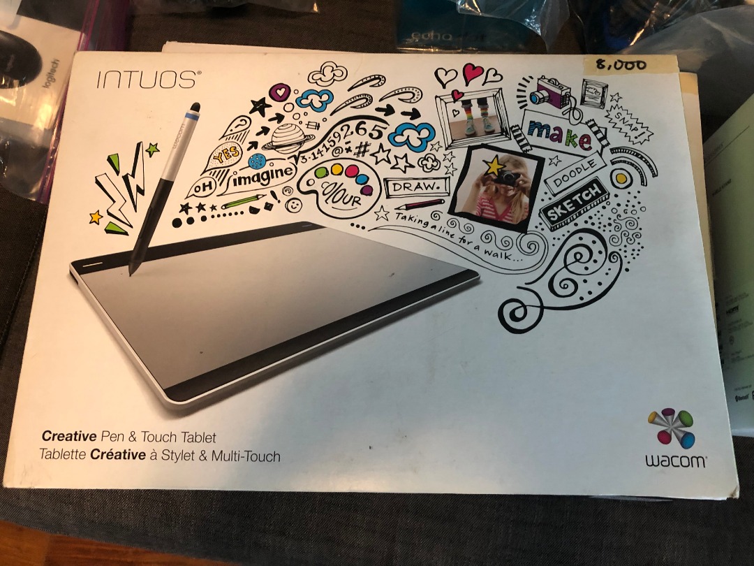 RUSH Intuos Creative Pen and Touch Medium Tablet , Computers & Tech, Parts & Accessories