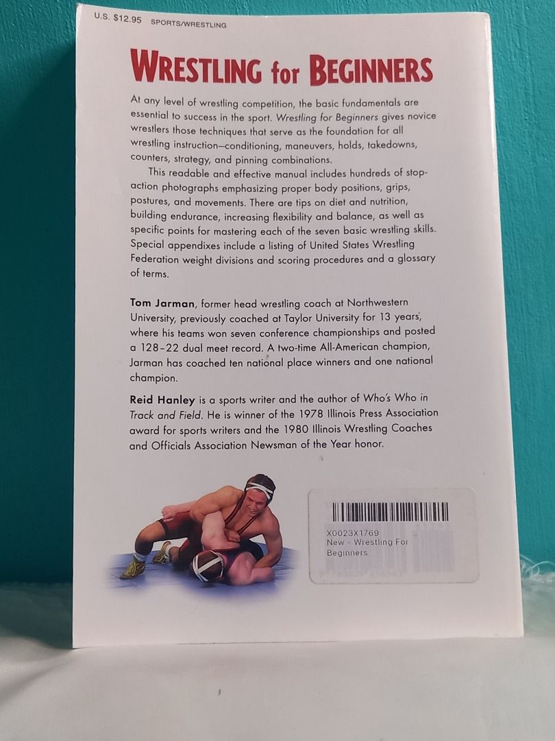 Wrestling for Beginners 1983 by Tom Jarman and Reid Hanley, Hobbies