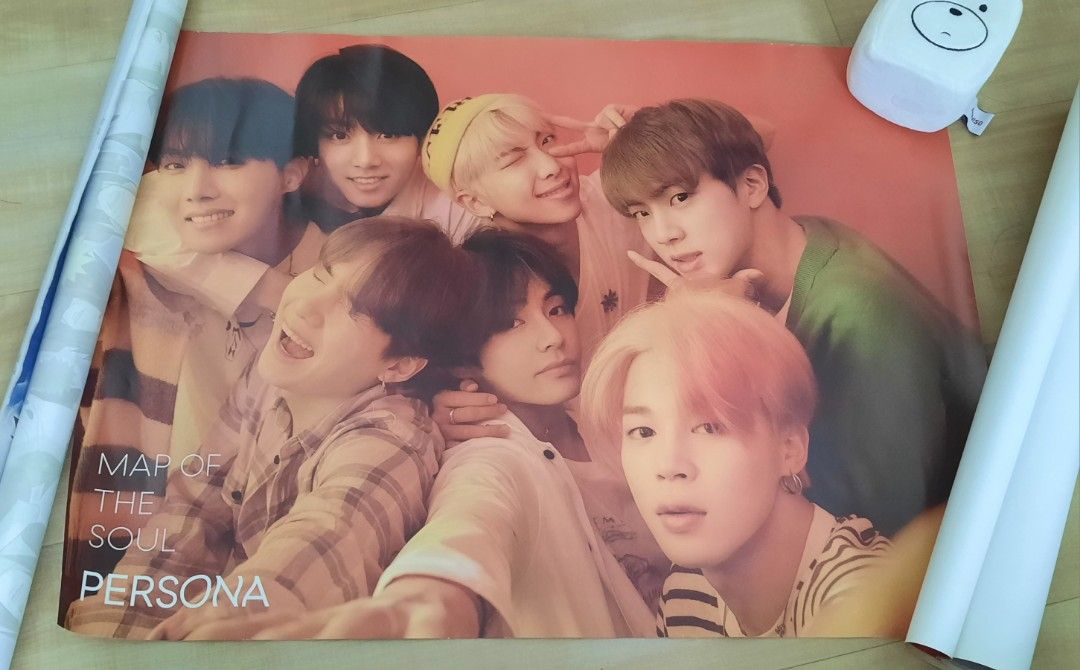 [wts] Official BTS posters Rm Jin Suga Jhope Jimin V Jungkook, Hobbies & Toys, Memorabilia