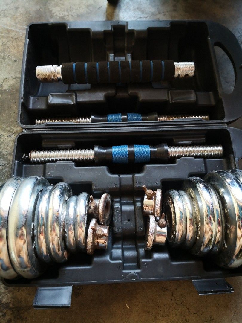 york-20kg-dumbbell-set-with-barbell-function-on-carousell