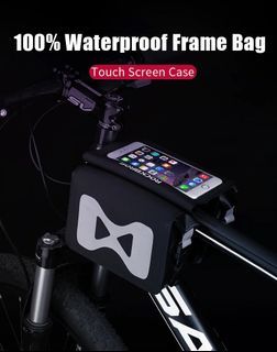 $15 💥💥💯NEW 👉 Special Offer👍 RockBros Bicycle Phone holder bag Top tube bag Cycling Top Front Tube Frame Bag MTB Road Bike Bicycle Bags Waterproof Touch Screen 6.2 inch bike accessories Cycling Accessories 🚲