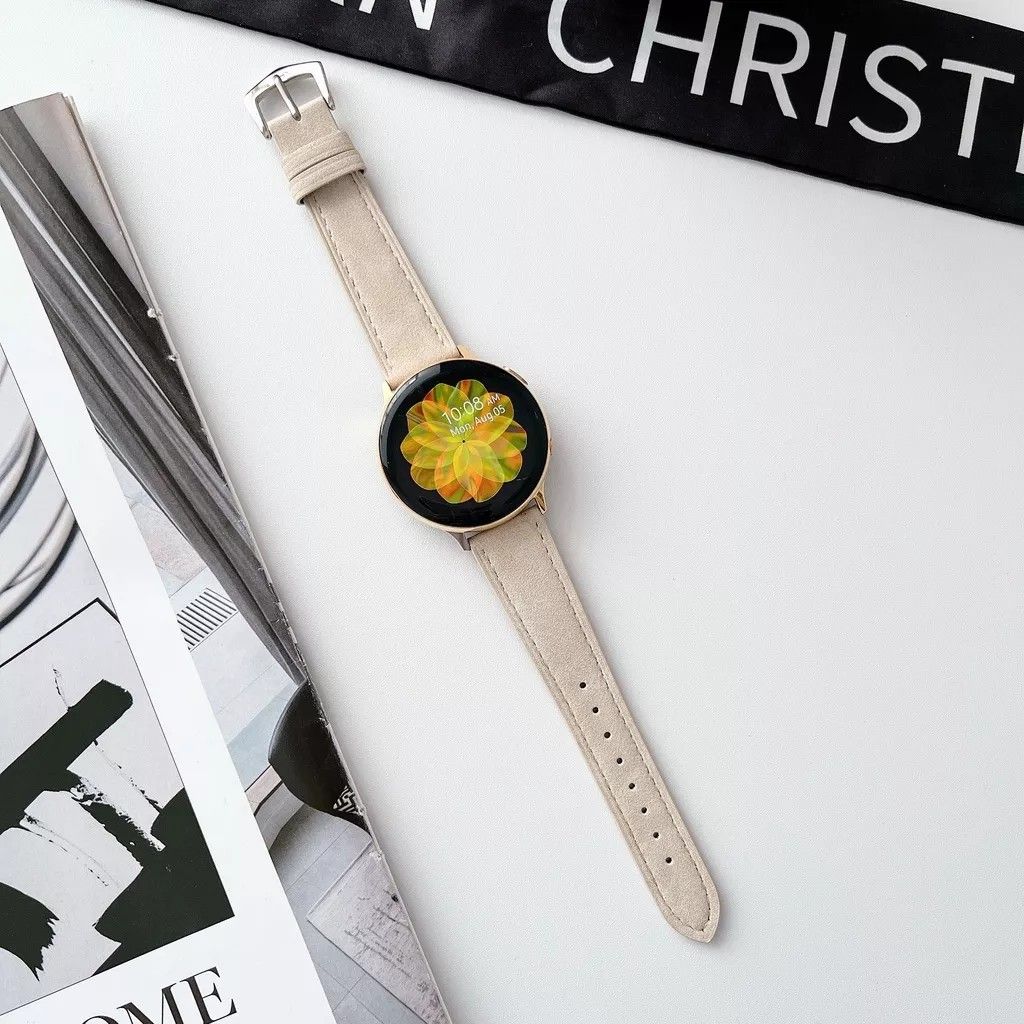 20mm Strap For Samsung Galaxy Watch 5 Classic Band Suede Leather