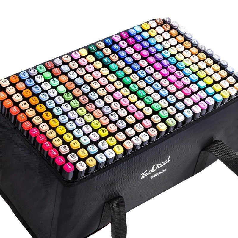 262 Markers colours- double head - Free delivery, Hobbies & Toys ...