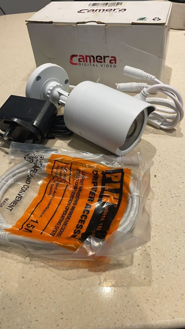 2746) COOAU WIFI SECURITY OUTDOOR IP CAMERA WIRELESS SURVEILLANCE