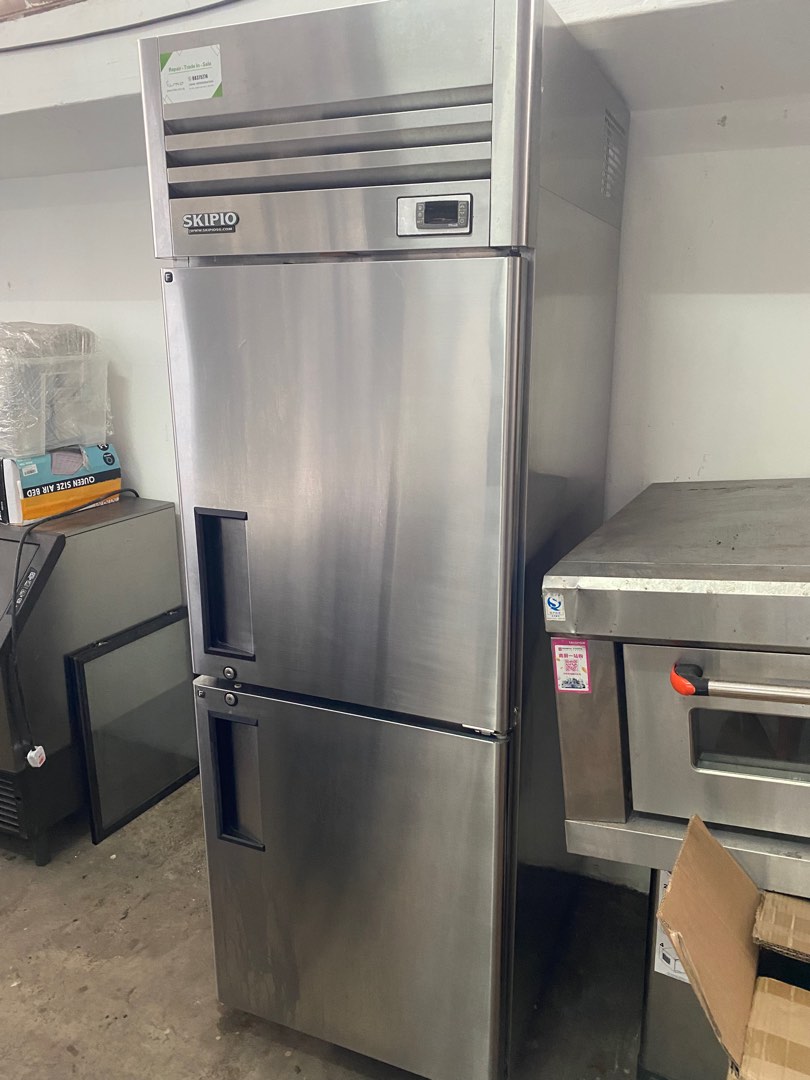 2 door upright freezer. Blower cooling. Free deliver and warranty 3