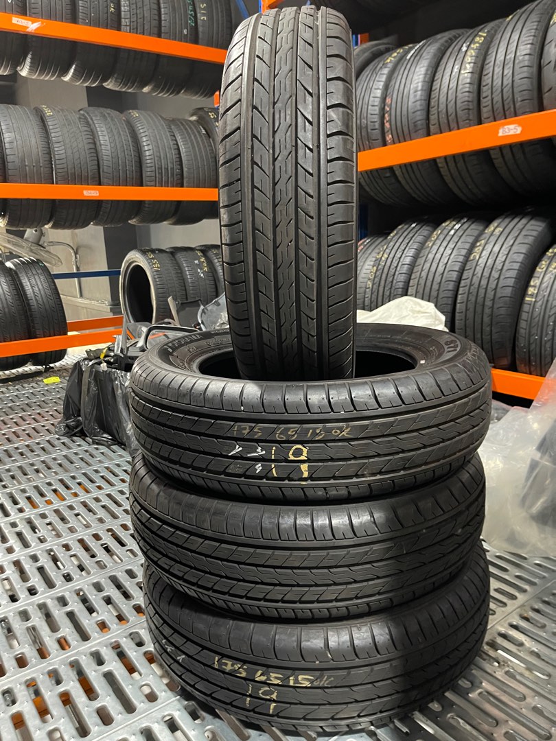 2nd Hand Tyre Yokohama, Car Accessories, Tyres & Rims on Carousell