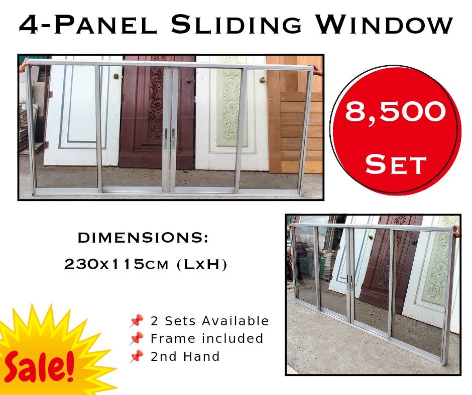 4Panel Sliding Window on Carousell