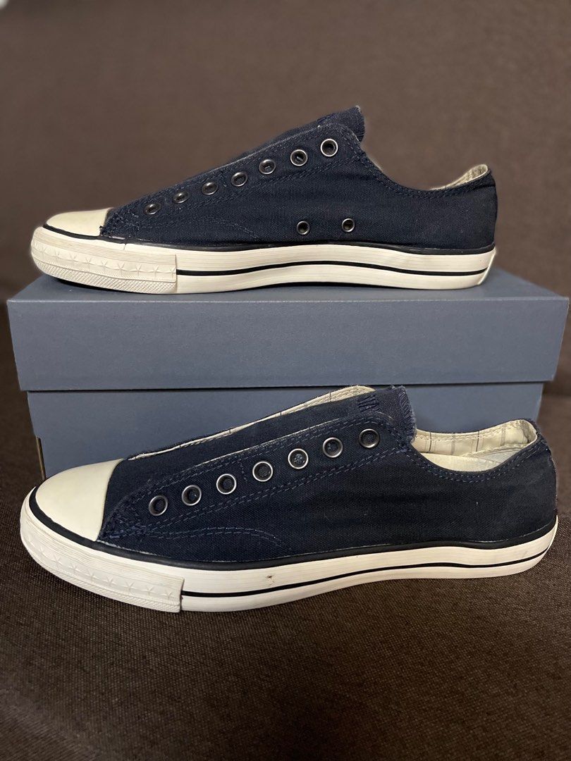 9.5uk Converse x John Varvatos Slip on Men s Fashion Footwear