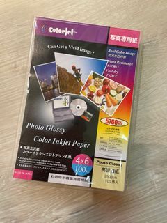 Color Jet 250磅 4X6 相片紙