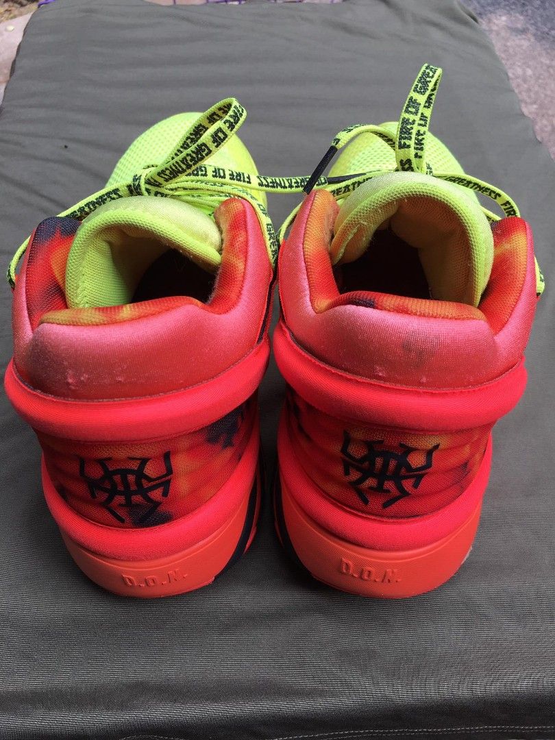 Adidas Don Issue 2 "fire of greatness", Men's Fashion, Footwear