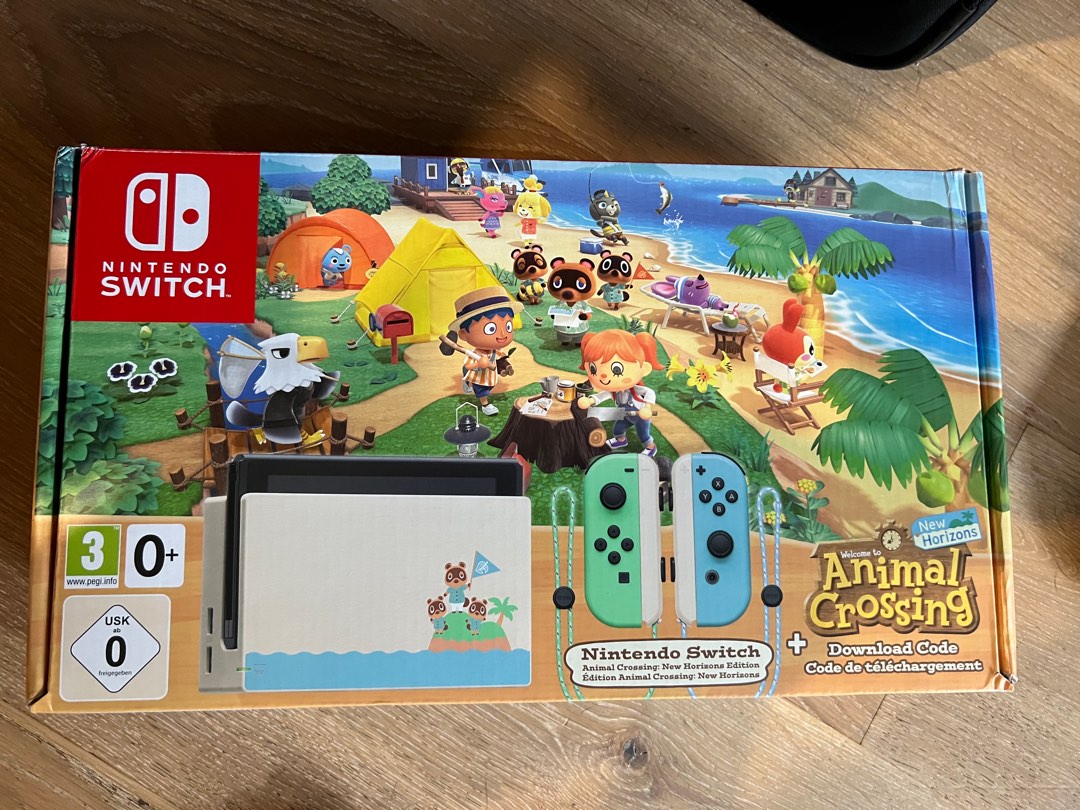 Nintendo switch animal crossing console , Video Gaming, Video Games
