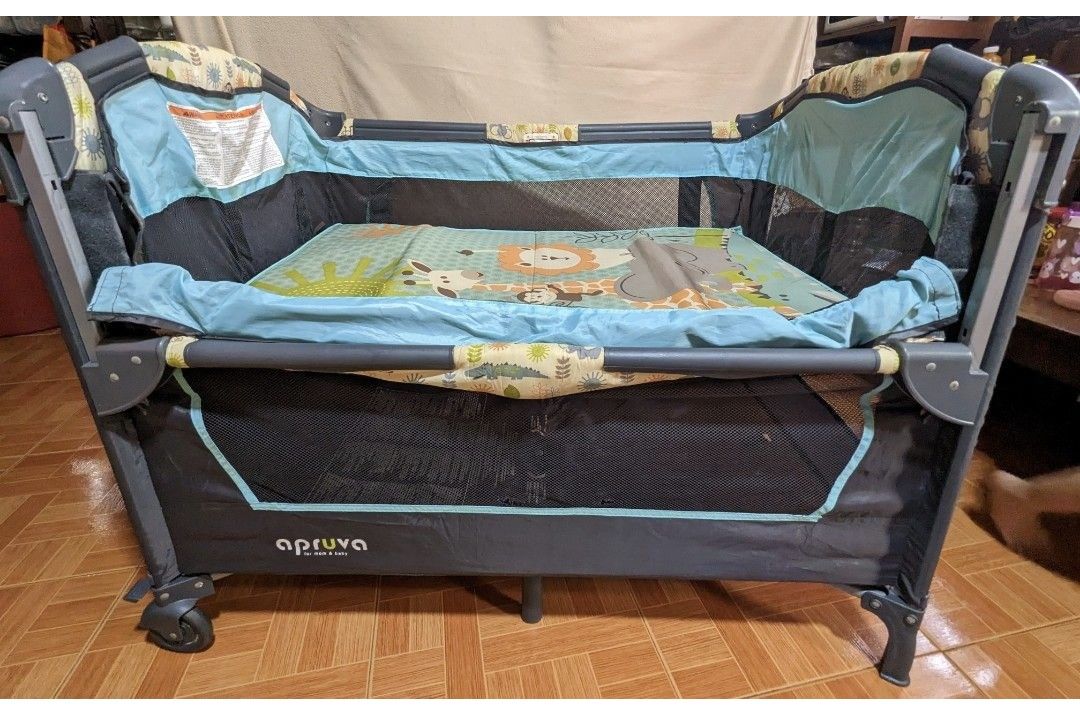 Apruva Co sleeper Crib Babies Kids Baby Nursery Kids Furniture Cots Cribs on Carousell