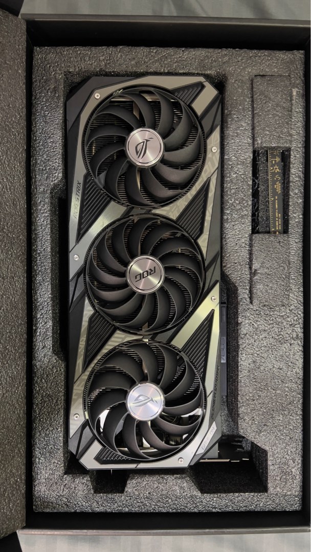 ASUS ROG strix 3080Ti 12GB GDDR6x, Computers & Tech, Parts ...