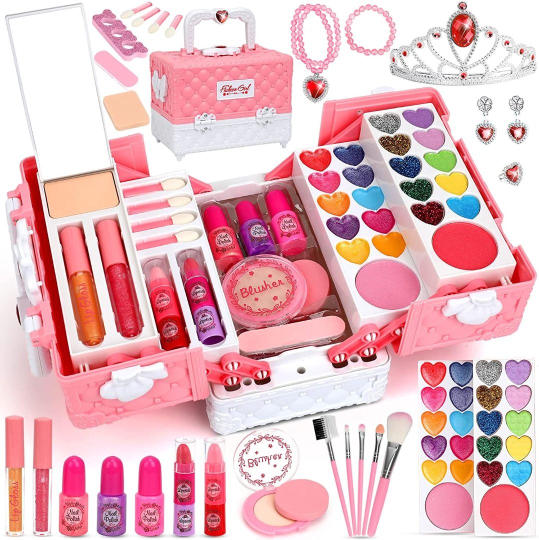 Girl Toys 3-7 Years Old Pretend Make Up Toys for Girls Princess
