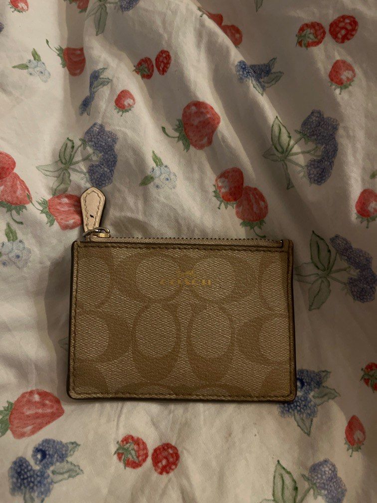 Authentic COACH Card and coin holder, Women's Fashion, Bags & Wallets