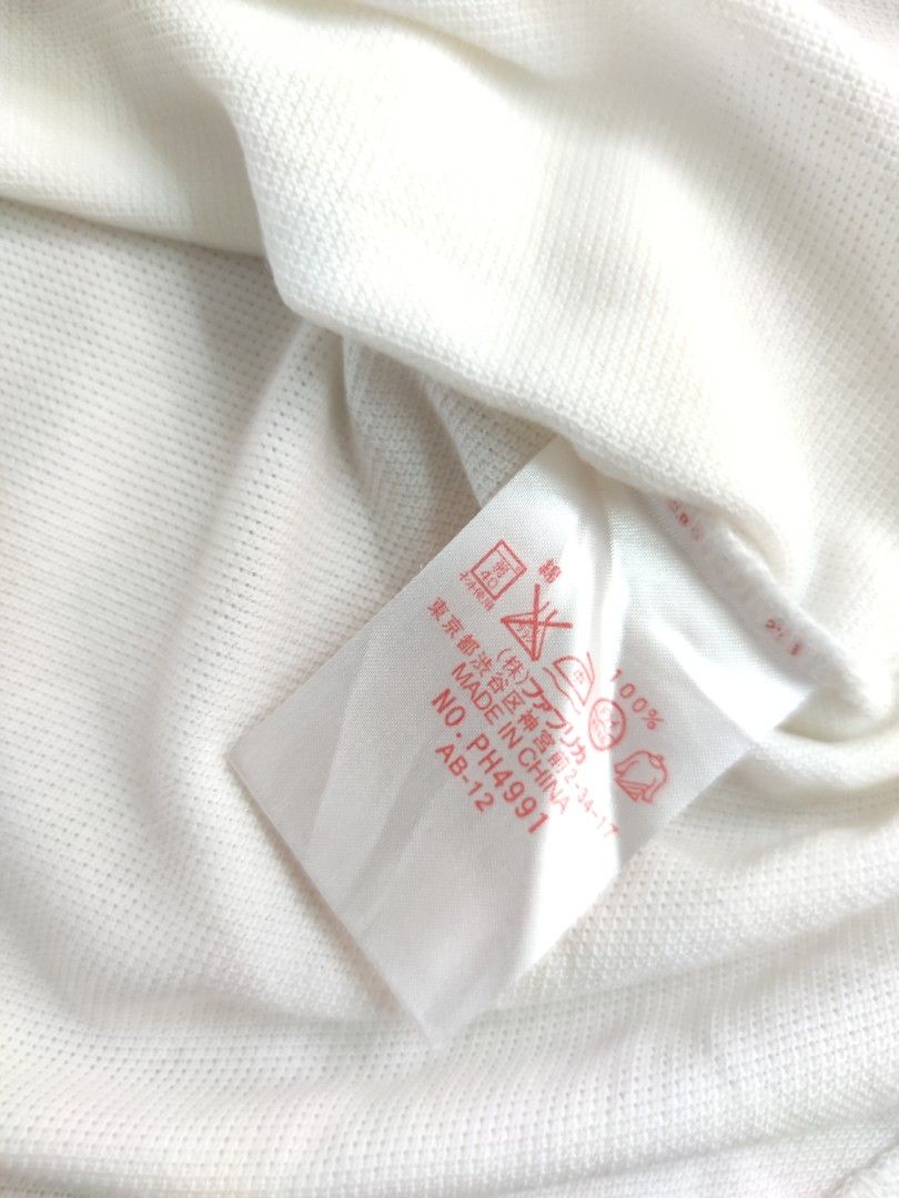 Authentic LACOSTE L ve Pocket Logo Ringer Polo Tee M